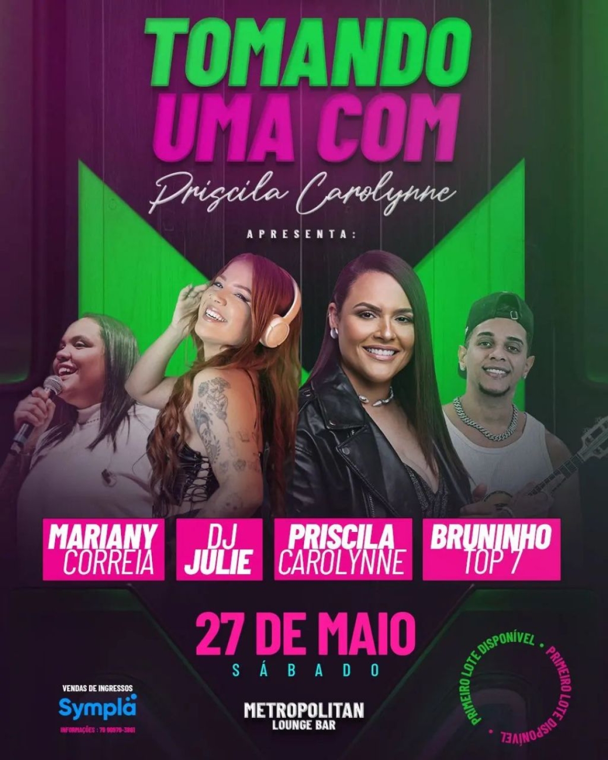 Metropolitan apresenta Priscila Carolynne - Imagem: Divulgação | Metropolitan