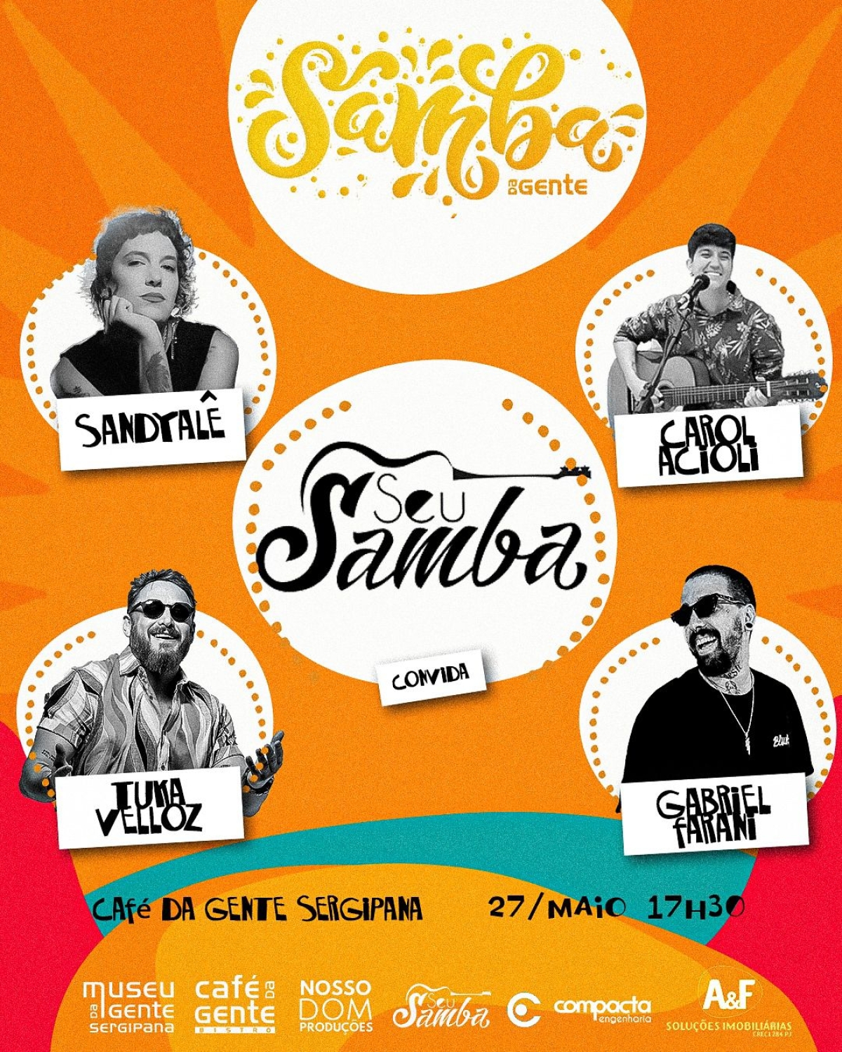 Sábado é dia de de curtir muito samba no Café da Gente - Imagem: Divulgação