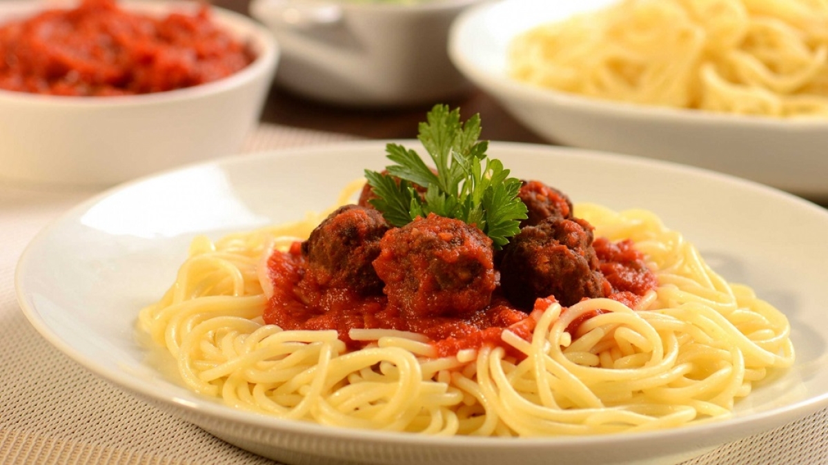 Espaguete com Almôndegas ao Molho de Tomate - Foto: Marca Pilar | Divulgação