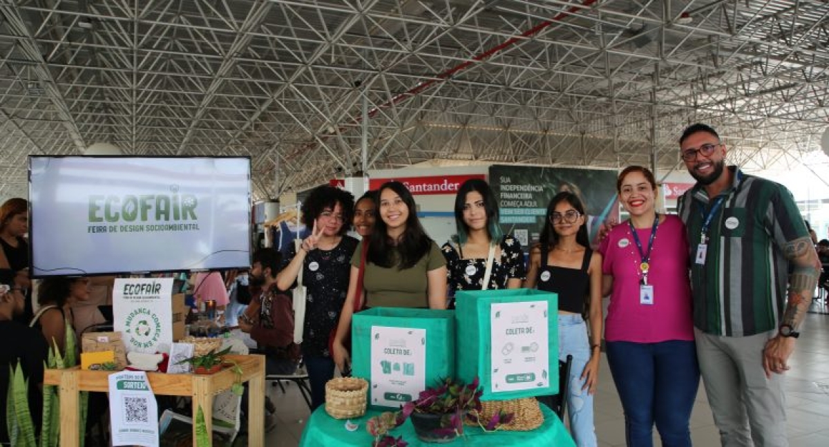 Alunos de Design e Arquitetura da Unit realizam 1ª Ecofair - Foto: Unit