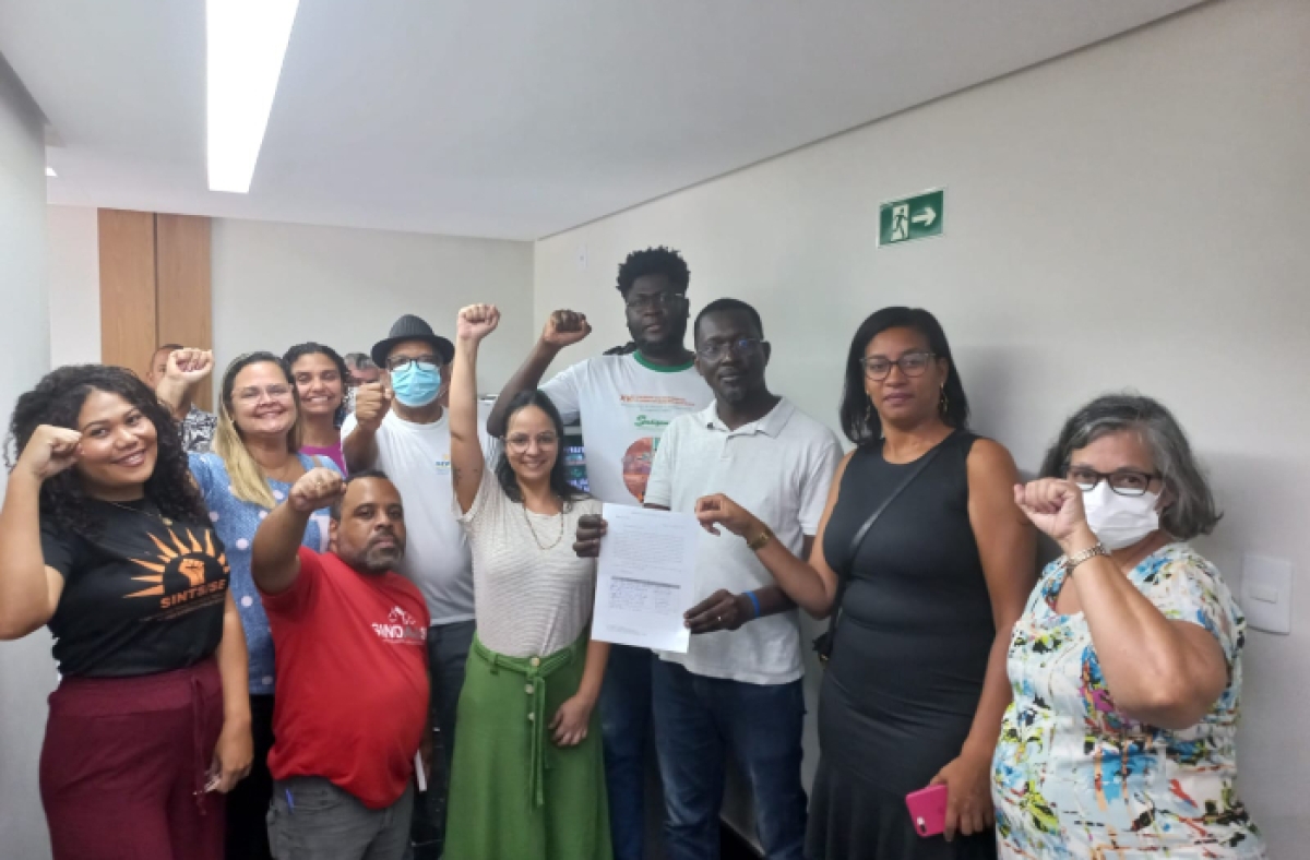 Unidos sindicatos cobram valorização aos servidores públicos de Aracaju - Foto: CUT/SE