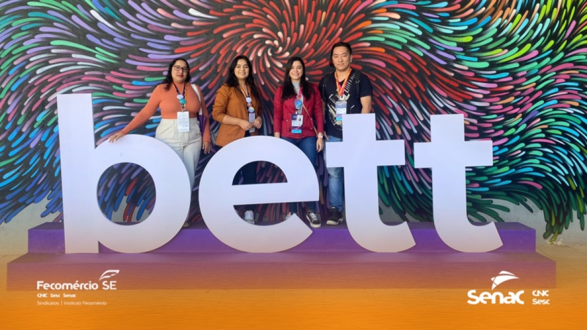Senac Sergipe participa de evento internacional de tecnologia e educação - Foto: Senac/SE