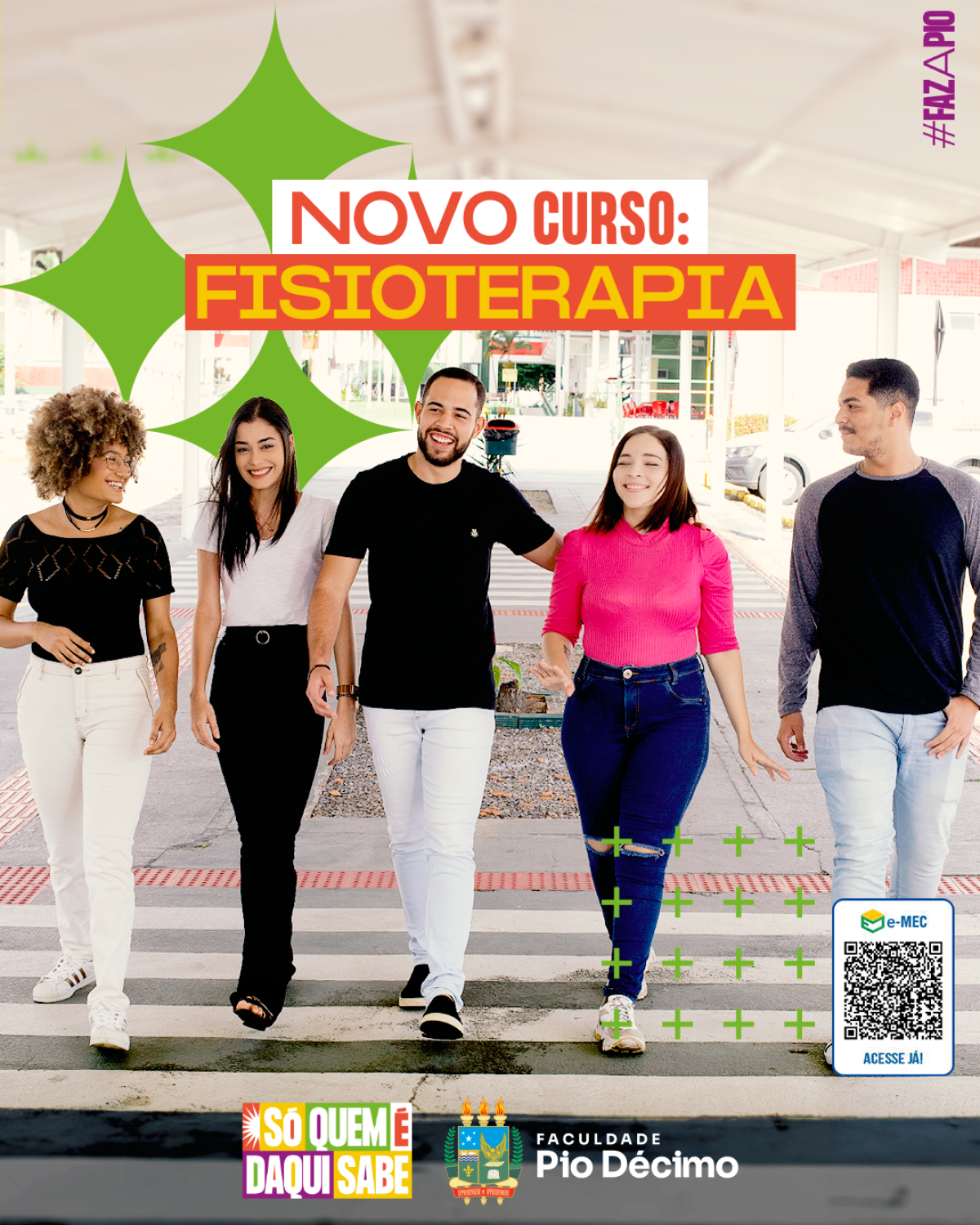 Fisioterapia é o novo curso da Faculdade Pio Décimo - Imagem: Divulgação | Pio Décimo