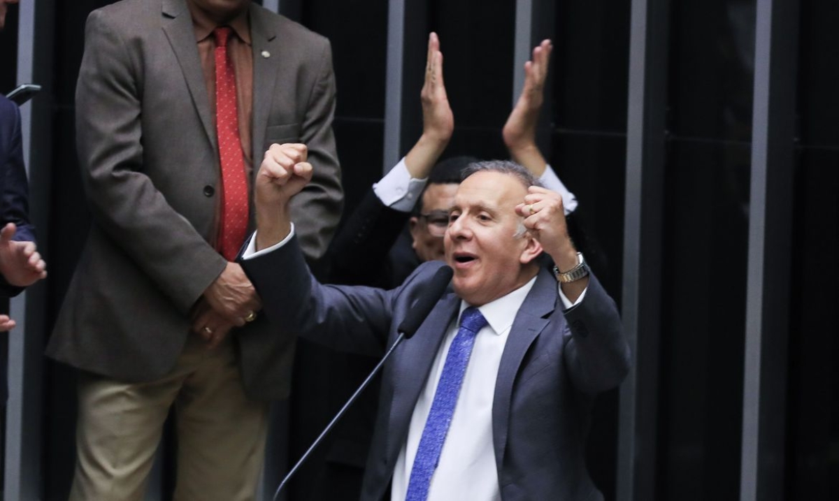Brasília (DF), 06/07/2023 - Comemoração da aprovação em primeiro turno da Reforma Tributária na Câmara dos Deputados - Foto: Lula Marques | Agência Brasil