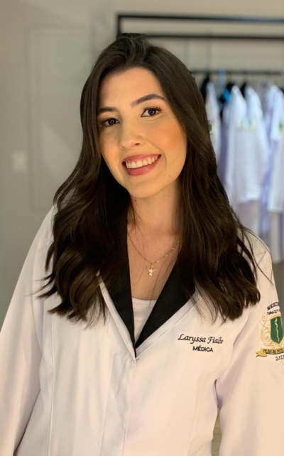 Laryssa Fialho de Oliveira Sousa, estudante do curso de Medicina da Unit - Foto: Asscom Unit