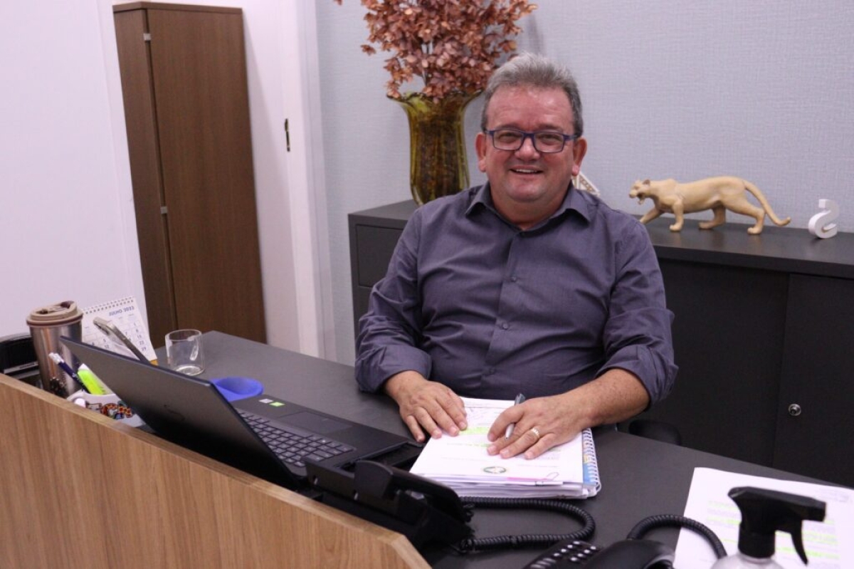 Marcos Andrade, presidente do Sistema Fecomércio-Sesc-Senac, fala sobre os serviços de Inteligência de Mercado que a Fecomércio disponibiliza para empresas - Foto: Livyan Holanda | Fecomércio/SE 