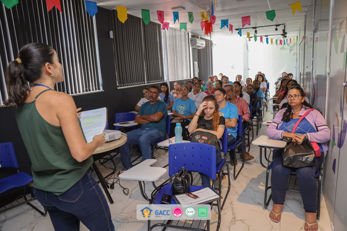 Projeto Encontros leva informação a mães de acolhidos do GACC/SE - Foto: GACC/SE