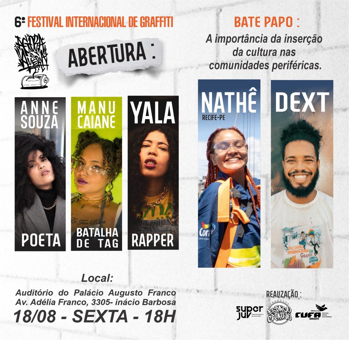 6º Festival Internacional de Grafite - Imagem: Divulgação