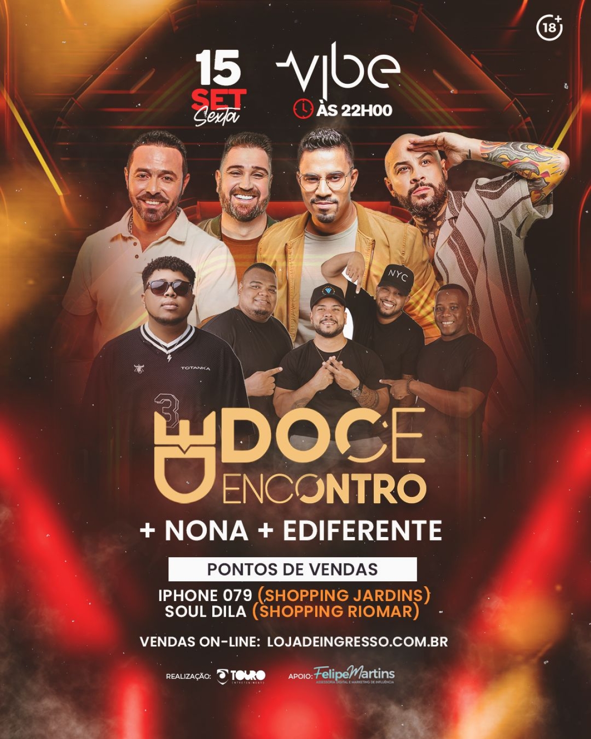 Doce Encontro na Vibe - Imagem: Divulgação