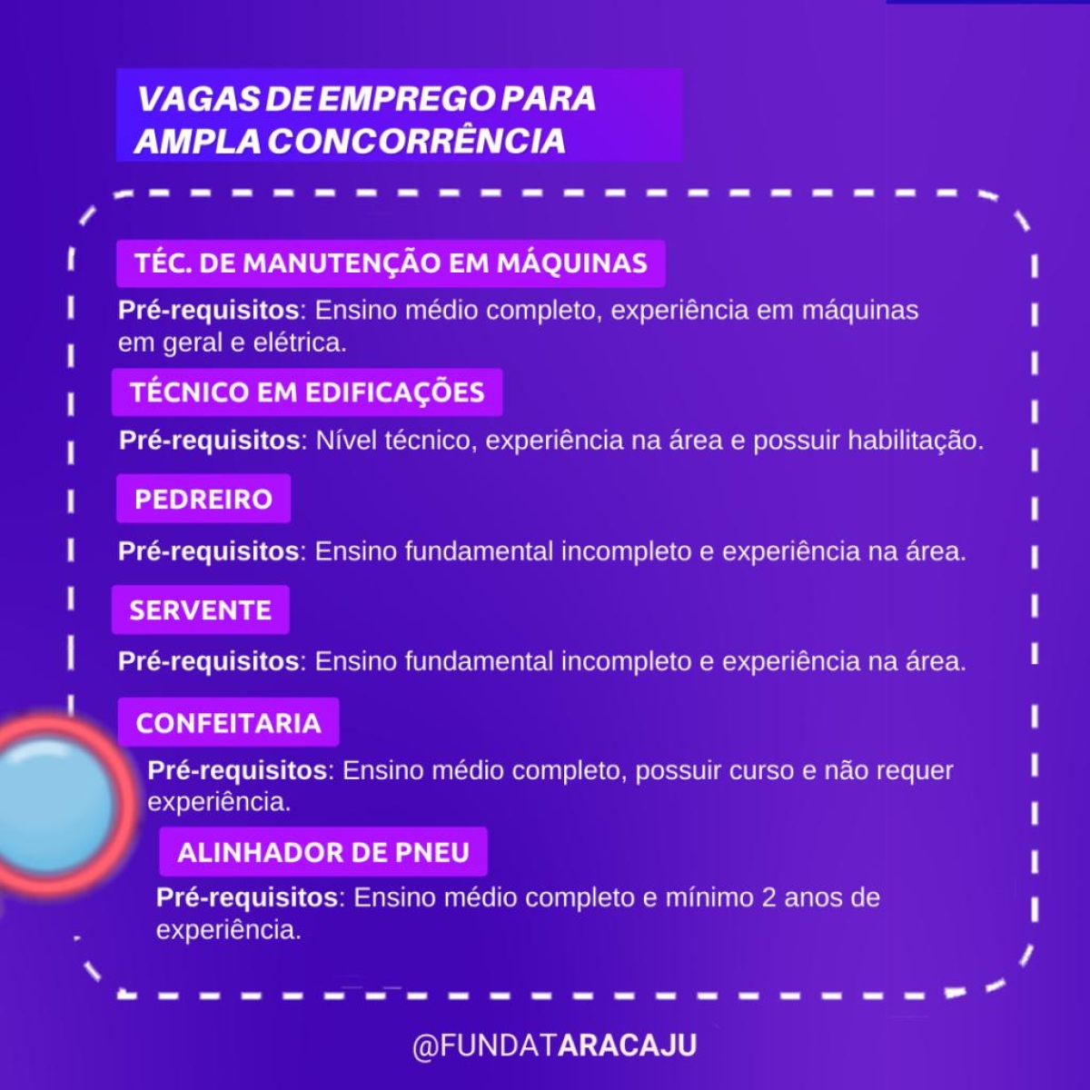 Arte: Fundat Aracaju