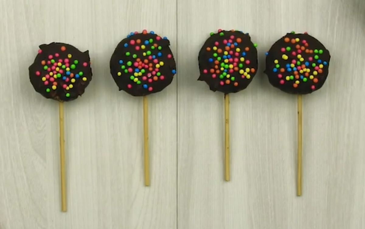 Pirulitos de Cookies - Foto: Marca Richester | Divulgação