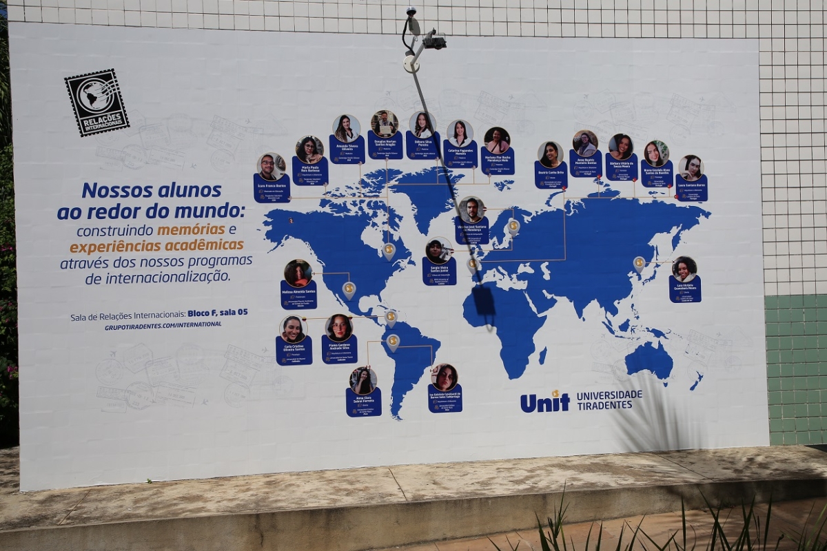 Ações como programas de mobilidade acadêmica e de acolhimento a estudantes estrangeiros são alvo de interesse e curiosidade dos estudantes - Foto: Asscom Unit