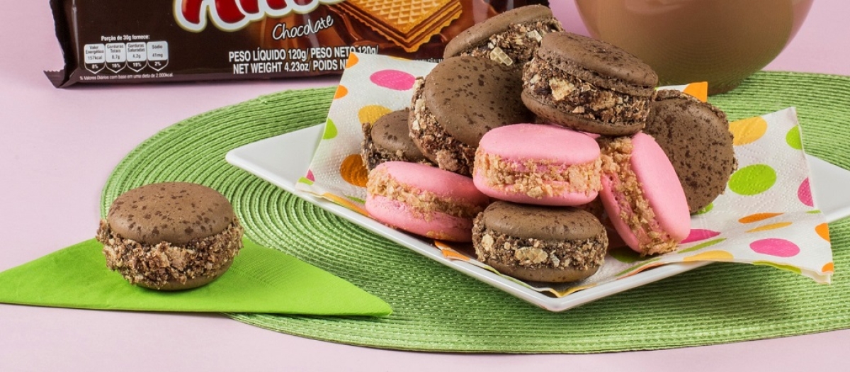 Macaron de Amori de Morango - Foto: Marca Richester | Divulgação
