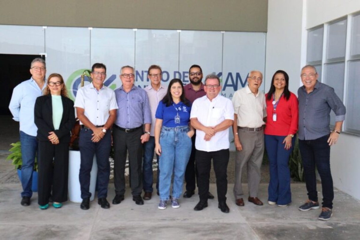 Diretoria da Fecomércio reunida em visita técnina ao Centro de Convenções AM Malls - Foto: Fecomércio/SE