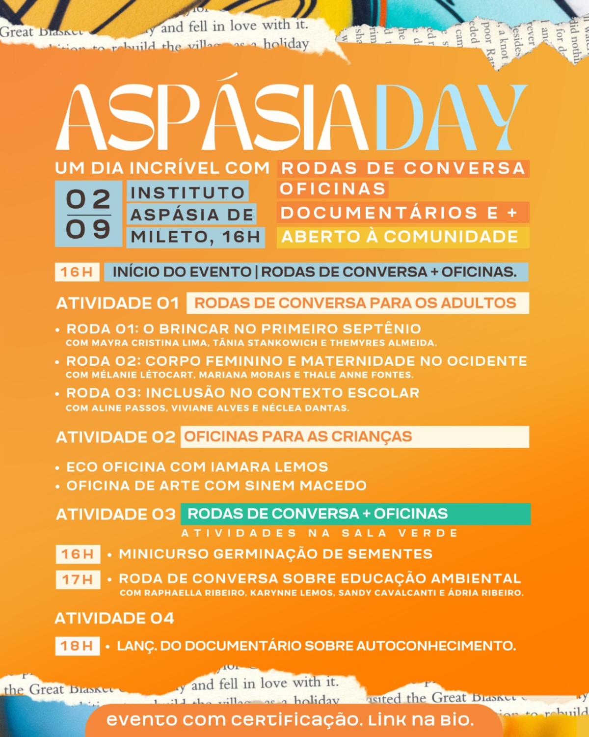 Aspásia Day - Imagem: Divulgação