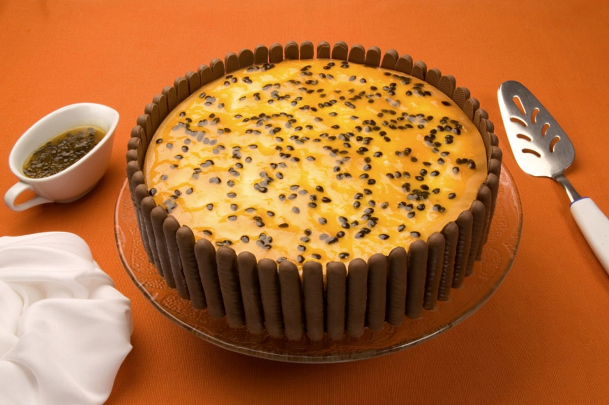 Torta de Ricota com Maracujá - Foto: Marca Estrela | Divulgação