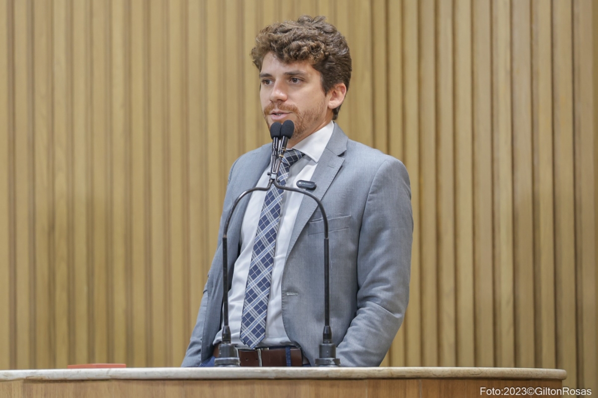 Vereador Breno Garibalde - Foto: Gilton Rosas