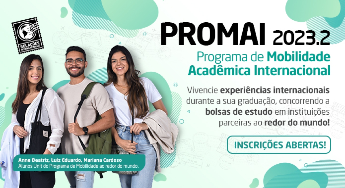 O programa da Unit oferece ao aluno a oportunidade de cursar um semestre acadêmico em uma universidade parceira no exterior - Imagem: Divulgação | Unit O programa da Unit oferece ao aluno a oportunidade de cursar um semestre acadêmico em uma universidade parceira no exterior - Imagem: Divulgação | Unit