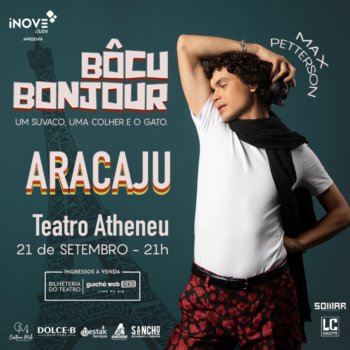 Espetáculo "Bôcu Bonjour" - Imagem: Divulgação