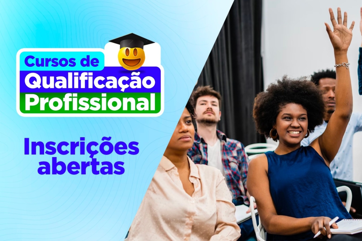 Inscrições para cursos gratuitos oferecidos pela Semdet iniciam nesta terça-feira, 5/9 - Imagem: Divulgação | Prefeitura de São Cristóvão