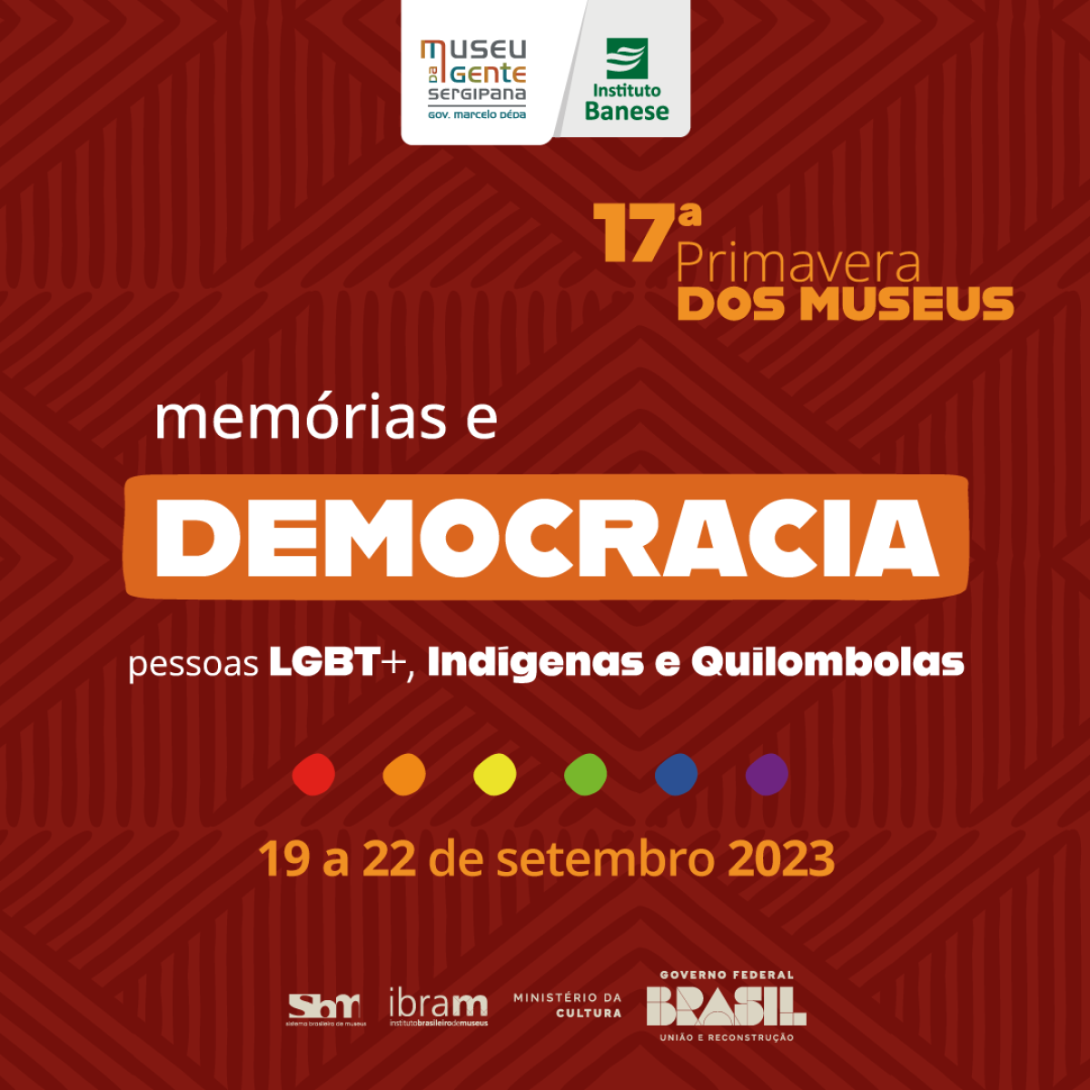 Museu da Gente Sergipana realizará programação na 17ª Primavera dos Museus - Imagem: Divulgação