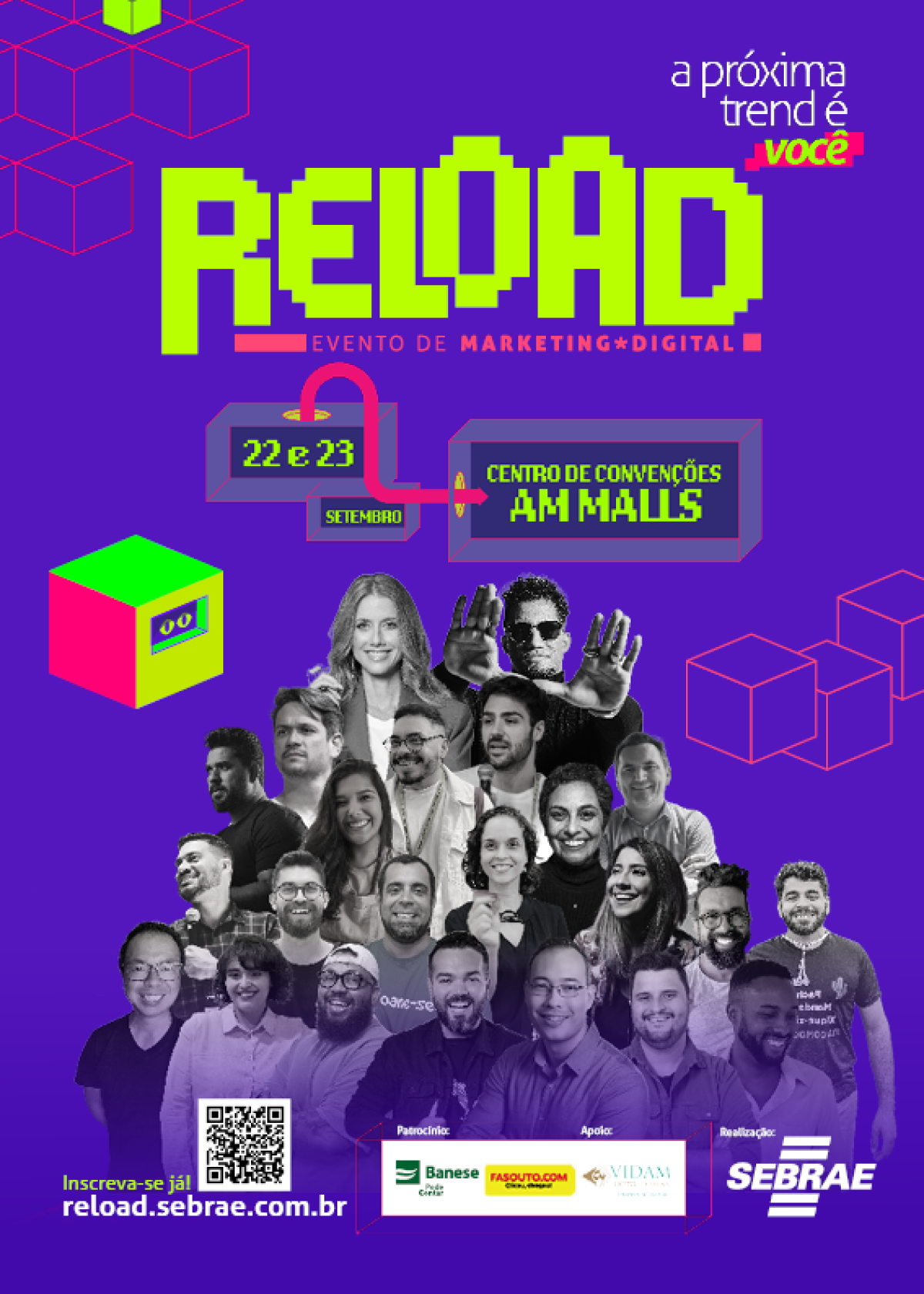 Especialista em Reels fará parte do time de palestrantes do Reload Sergipe - Imagem: Divulgação