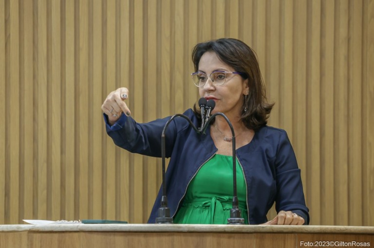 Vereadora Emília Corrêa - Foto: Gilton Rosas | Câmara de Aracaju