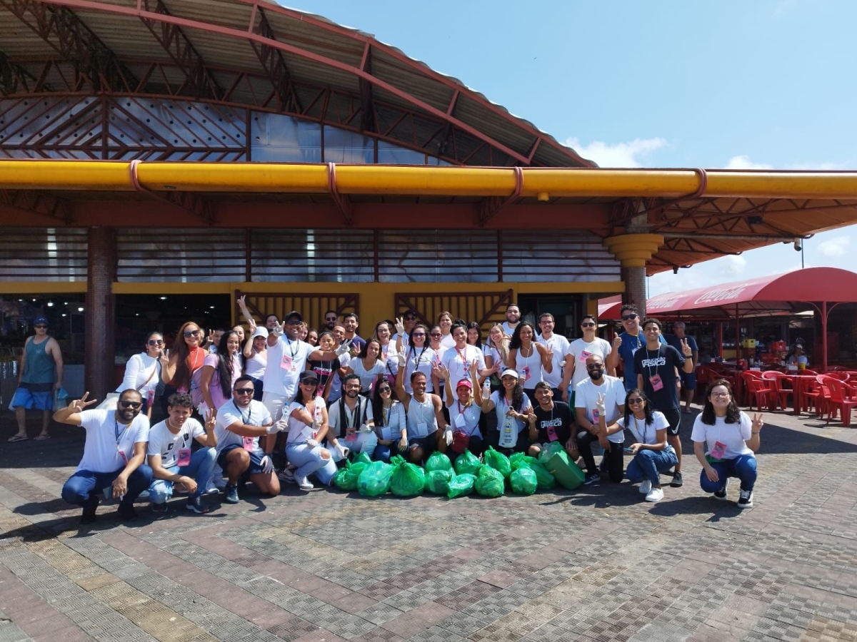 Instituição promoveu ação de conscientização ambiental - Foto: Assessoria UNINASSAU