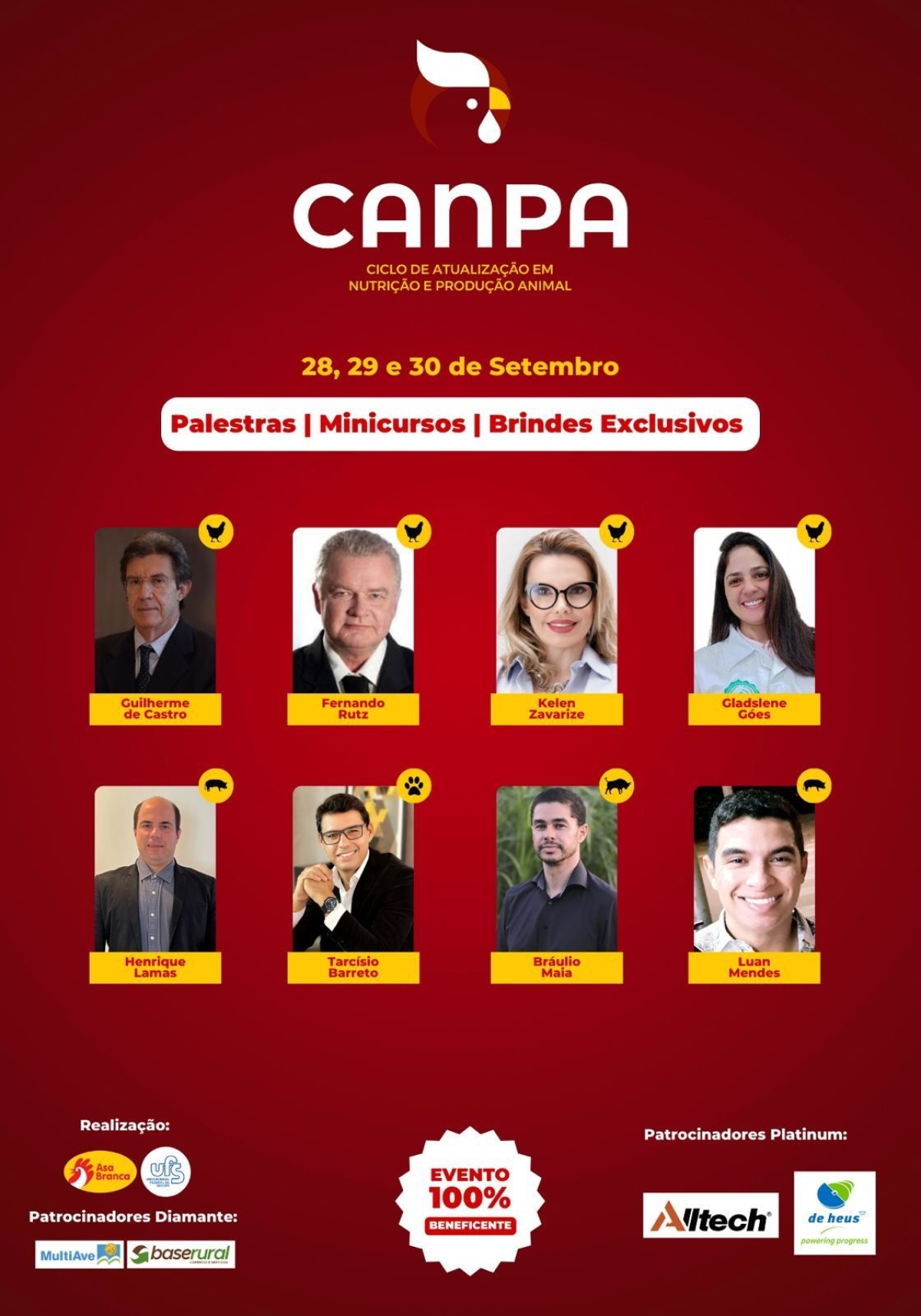 CANPA 2023 começa nesta quinta-feira, 28/9 - Imagem: Divulgação