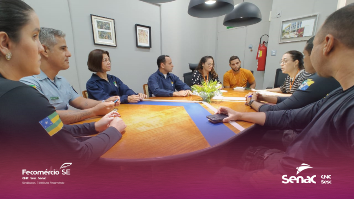 Sistema de gestão de obras adotado pelo Senac atrai atenção da Polícia Militar - Foto: Senac/SE