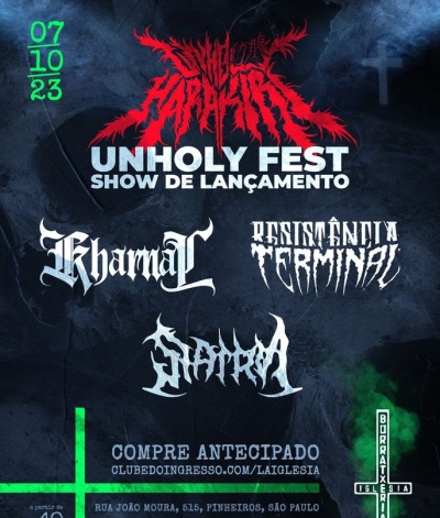 Unholy Harakiri lança clipe de "Gyakushuu" e anuncia show em São Paulo em outubro - Imagem: Divulgação