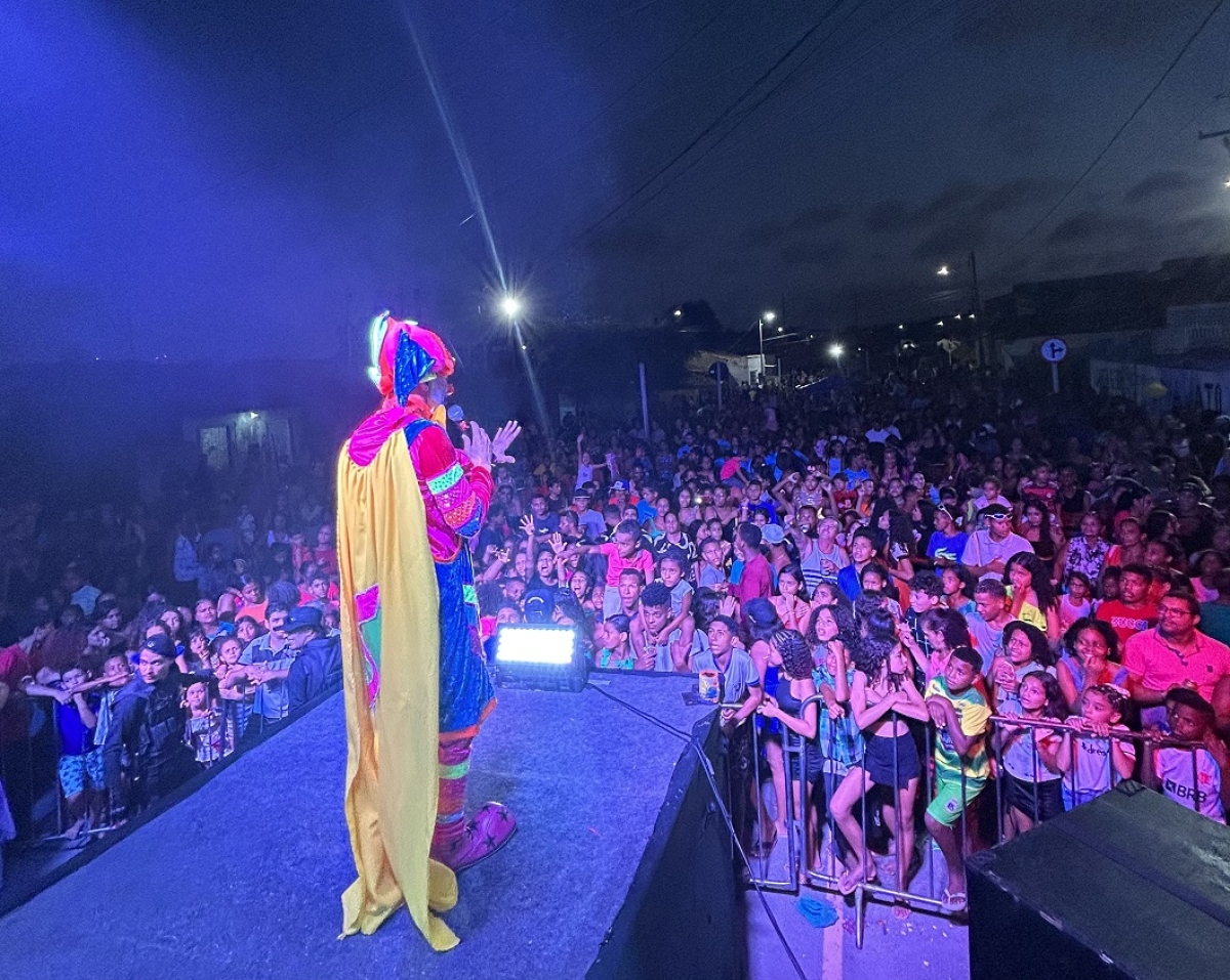 Palhaço Soneca Kids realiza 1ª apresentação em Aracaju e músicas viralizam entre crianças - Foto: Assessoria Palhaço Soneca