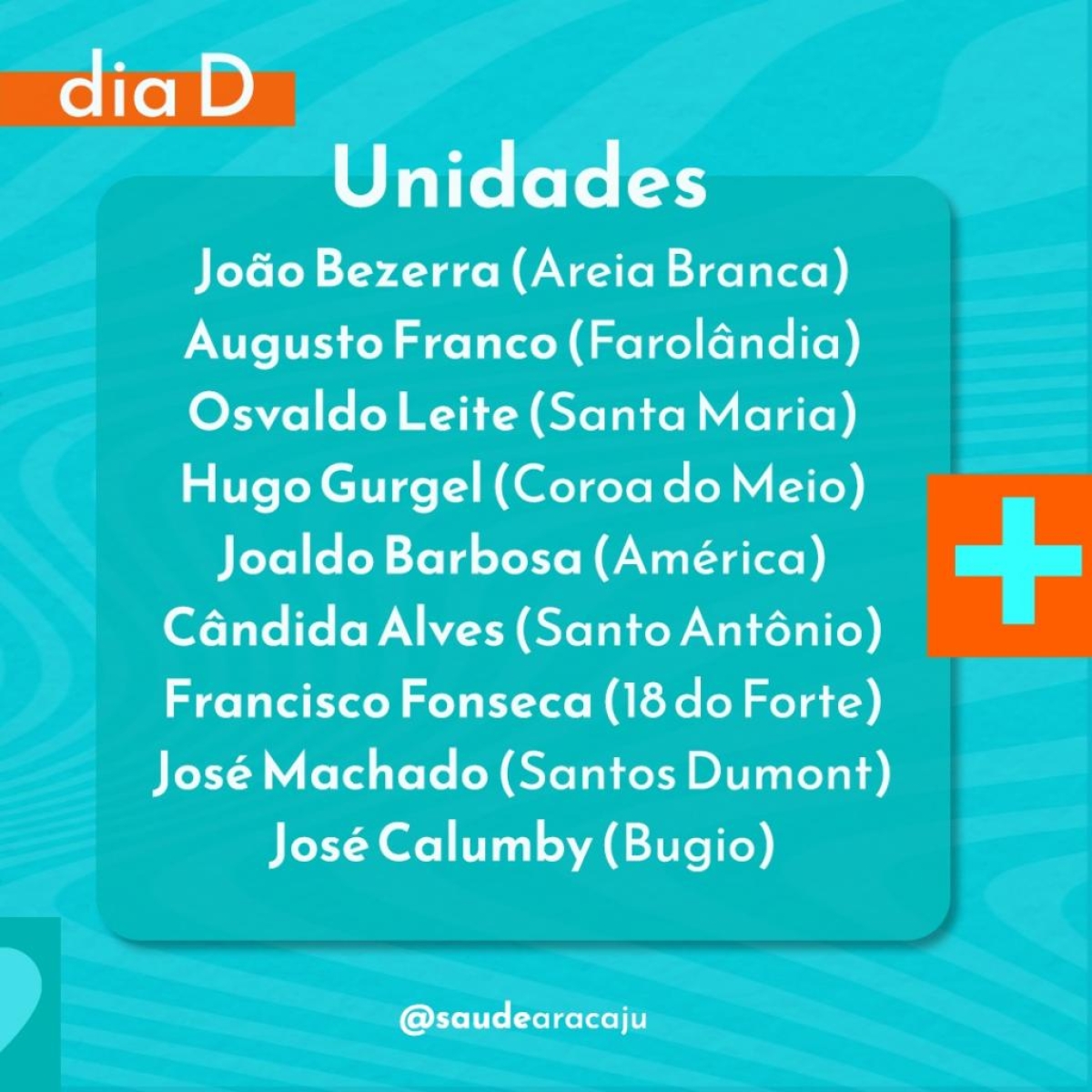 Arte: Ascom SMS | Prefeitura de Aracaju