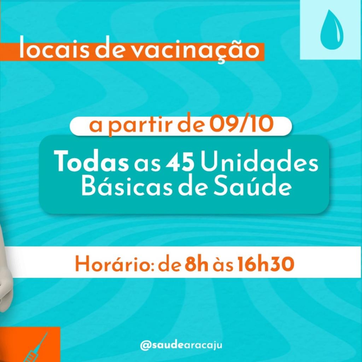 Arte: Ascom SMS | Prefeitura de Aracaju