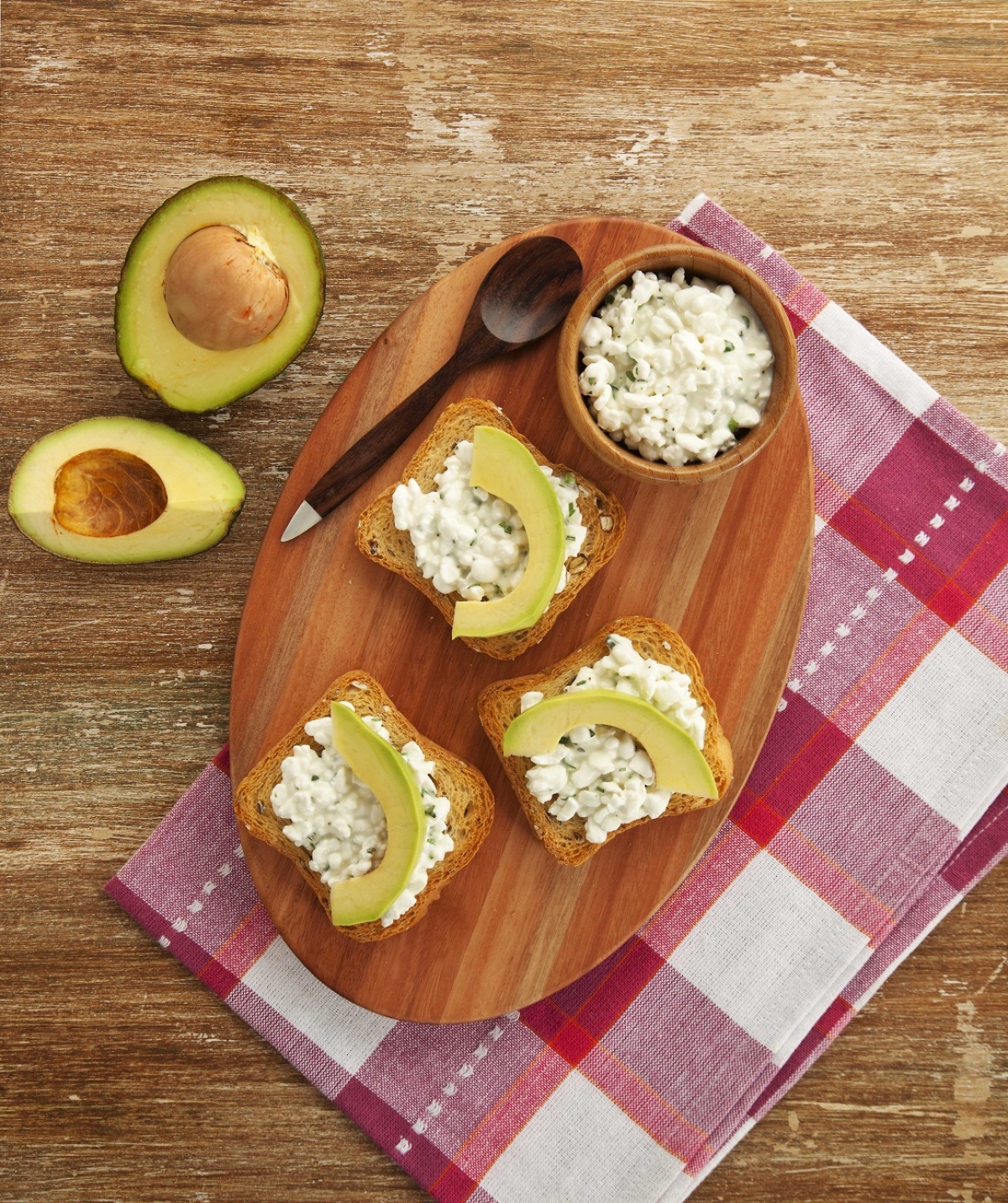 Crostini de Cottage e Avocado - Foto: Marca Piraquê | Divulgação