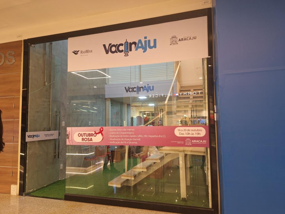 Prefeitura inicia oferta de exames preventivos para mulheres nos shoppings Riomar e Jardins - Foto: Ascom SMS | Prefeitura de Aracaju