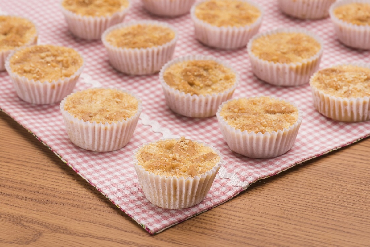 Queijadinha com Biscoito Treloso - Foto: Marca Treloso | Divulgação