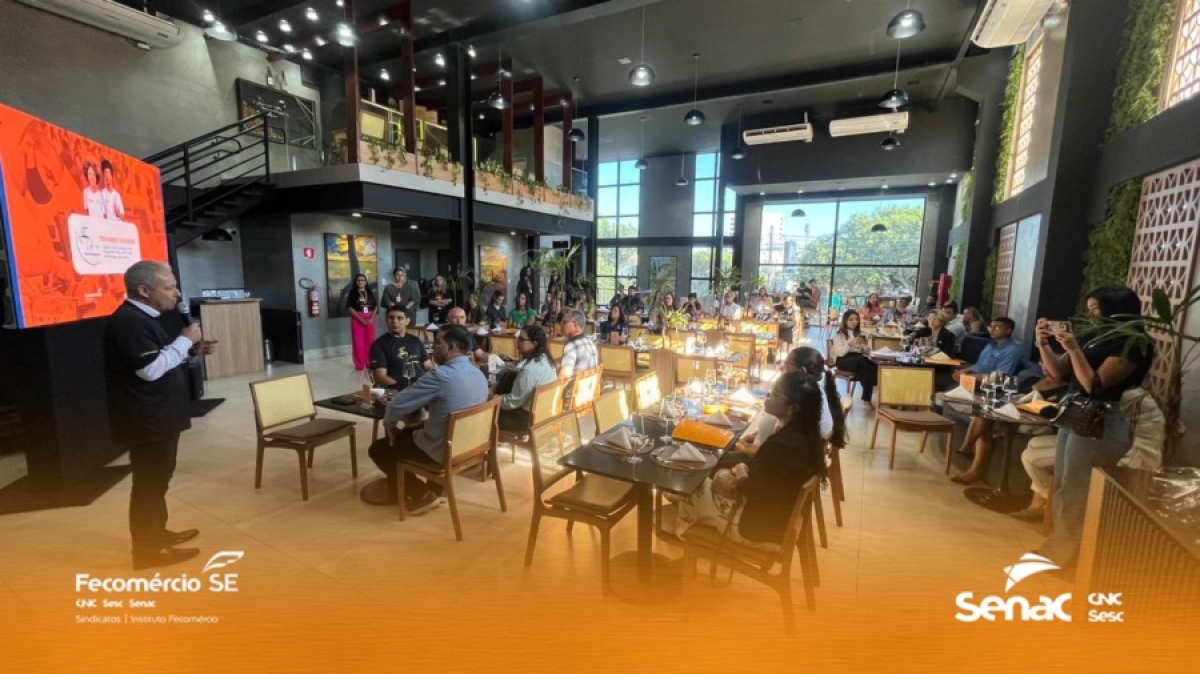 Café com Aprendizagem destaca o alcance social do Jovem Aprendiz - Imagem: Senac/SE