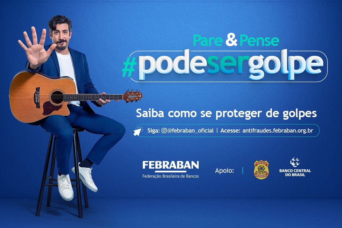 "Pare e Pense: Pode ser Golpe" - Imagem: Divulgação