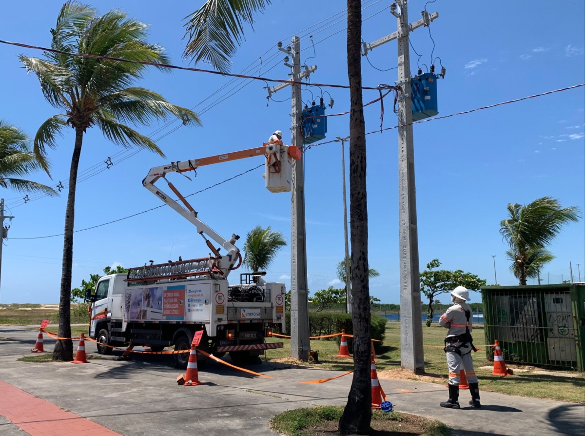 Pré-Caju: Energisa alerta sobre cuidados com a rede elétrica para evitar acidentes - Foto: Assessoria Energisa/SE