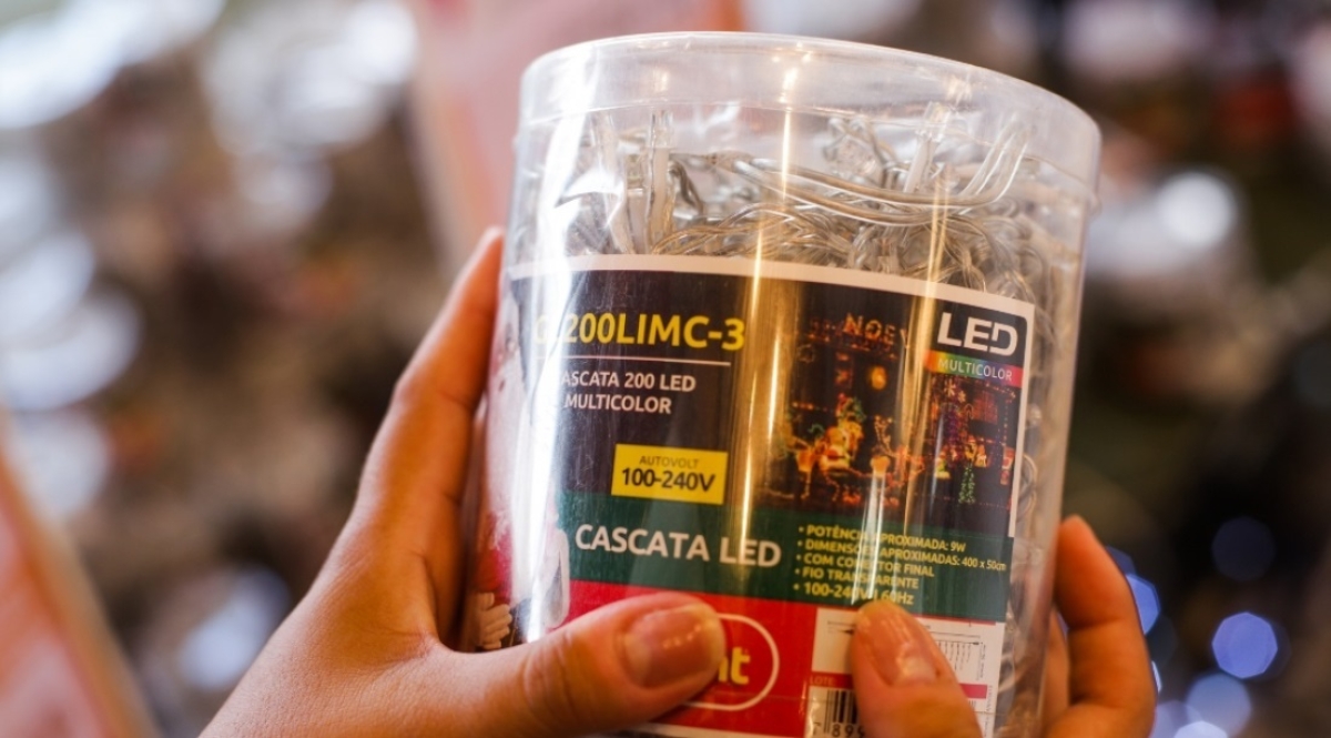ITPS alerta para cuidados na compra de artigos natalinos luminosos - Foto: ITPS