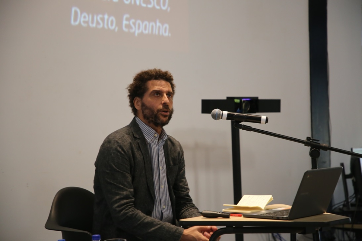 O professor espanhol Sergio Caballero, da Universidad de Deusto, foi palestrante convidado de dois eventos promovidos pela Universidade Tiradentes - Foto: Asscom Unit