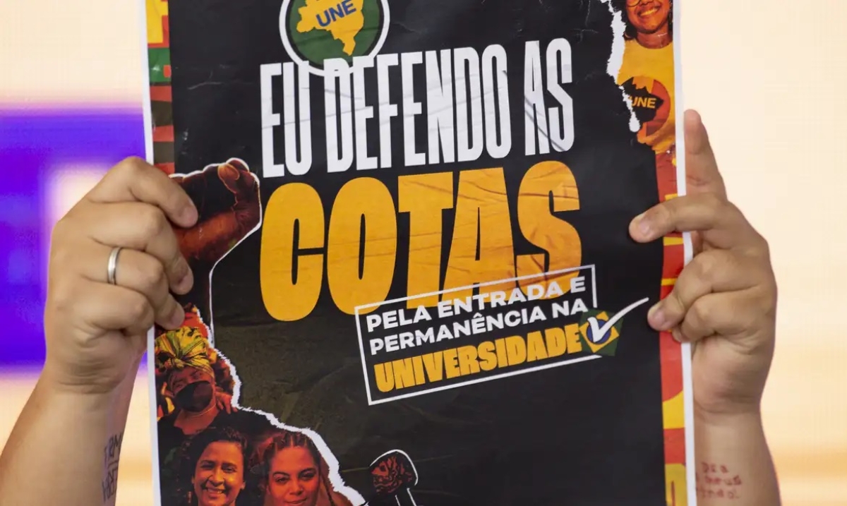 Brasília (DF), 13/11/2023 - Cerimônia de sanção do projeto de lei (PL 5.384/2020), que atualiza a Lei de Cotas Raciais - Foto: Marcelo Camargo | Agência Brasil