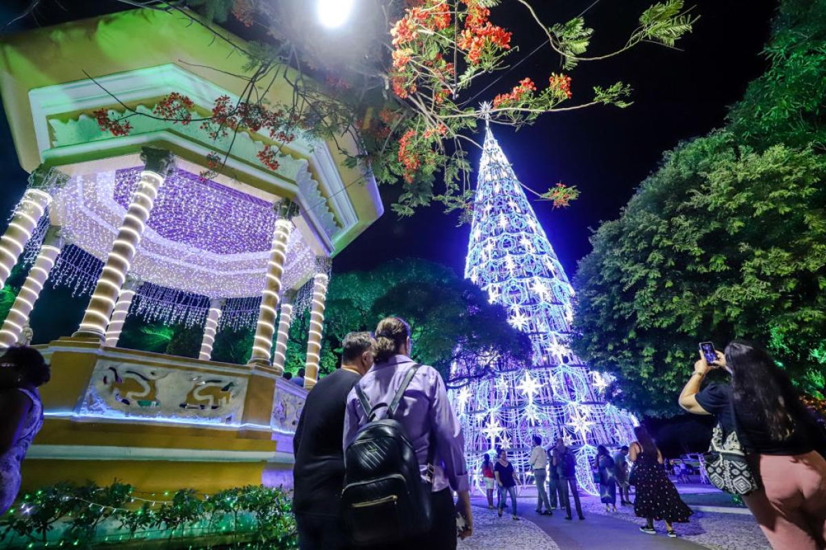 Confira a programação completa do Natal Iluminado 2023, que acontece no Centro de Aracaju - Foto: Michel de Oliveira | Secom | Prefeitura de Aracaju