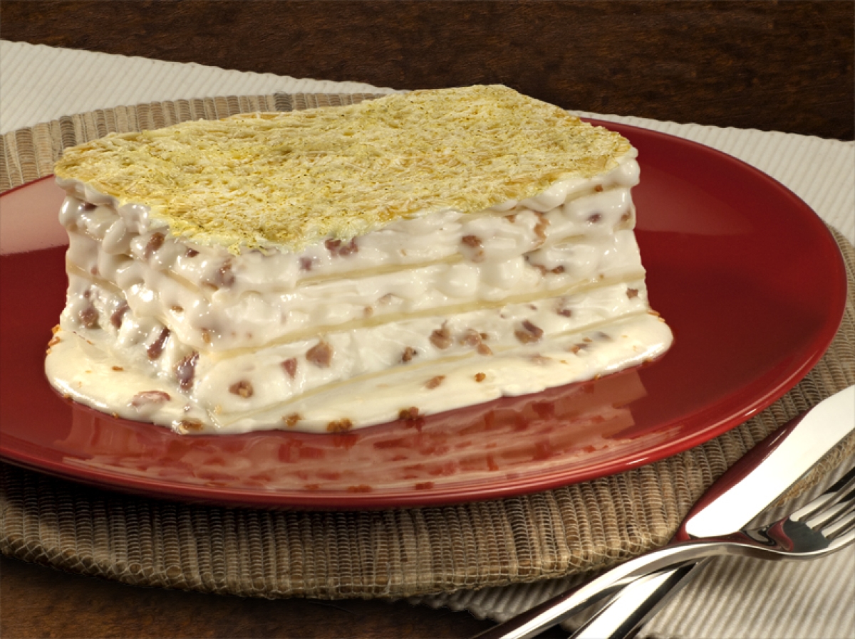 Lasanha à Carbonara - Foto: Divulgação | Marca Pilar