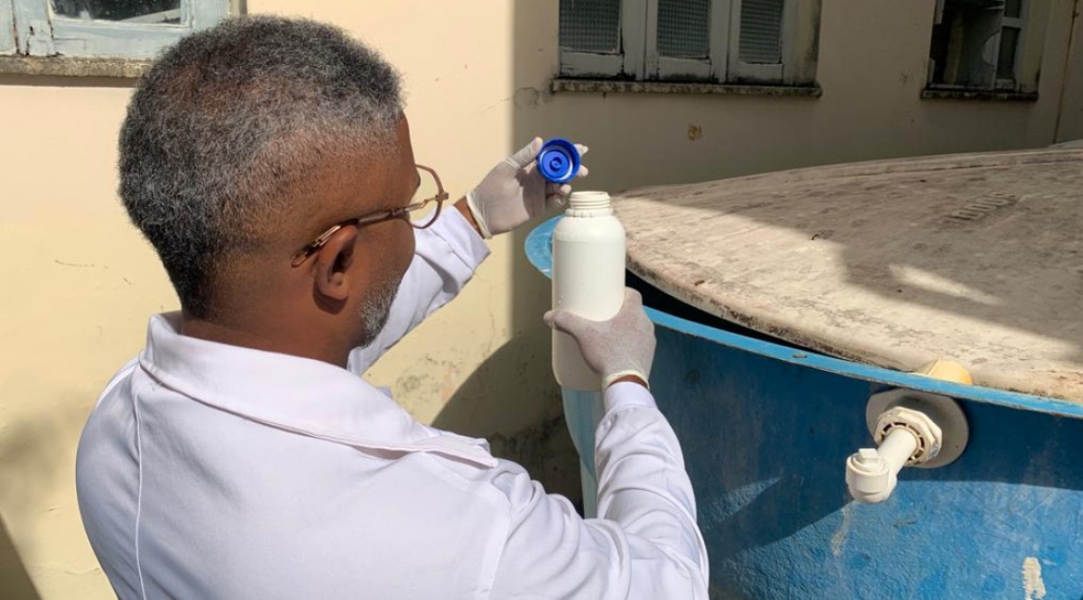 ITPS alerta que condomínios devem realizar análise da água para evitar contaminação - Foto: Gabriel Ribeiro | Governo de Sergipe