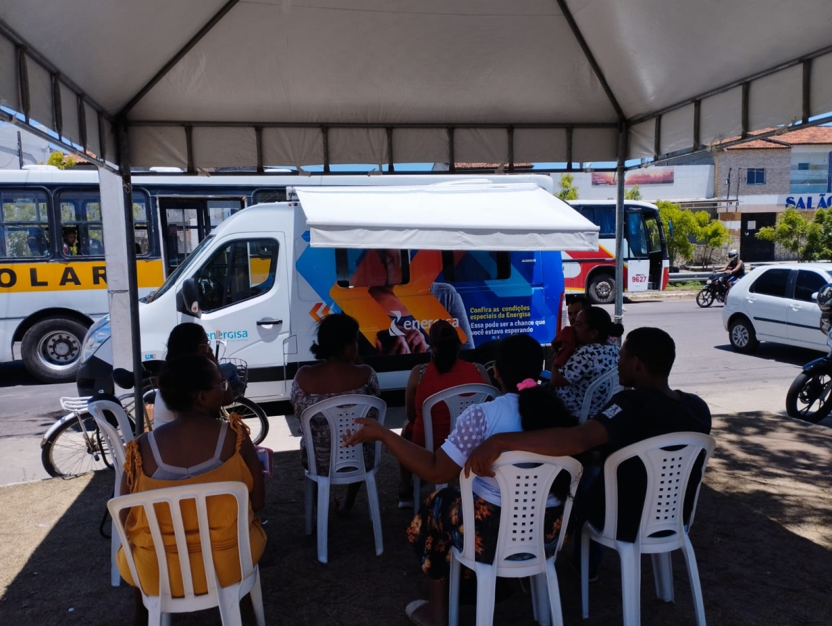 Desenrola: agência de atendimento móvel da Energisa estará na Praça Fausto Cardoso - Foto: Assessoria Energisa Sergipe
