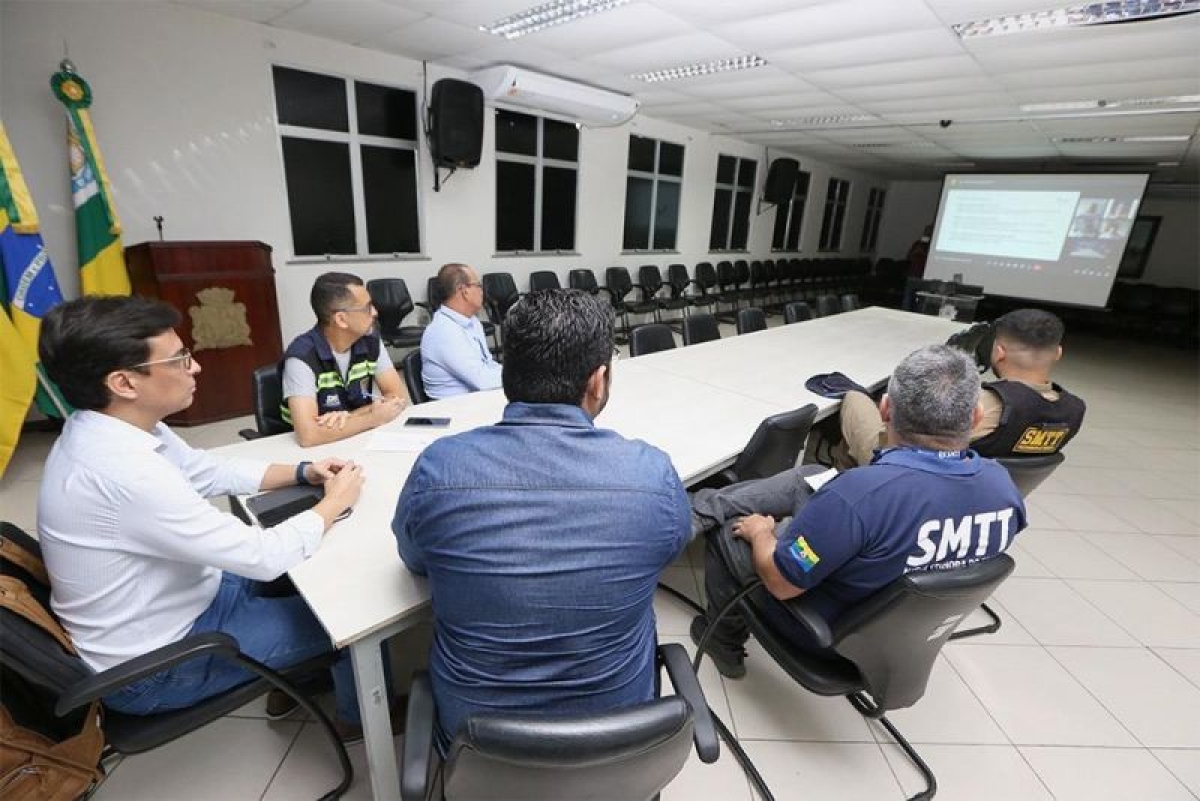 Equipes técnicas do Consórcio Metropolitano dialogam com ANTP sobre estudos para o transporte coletivo - Foto: SMTT Aracaju