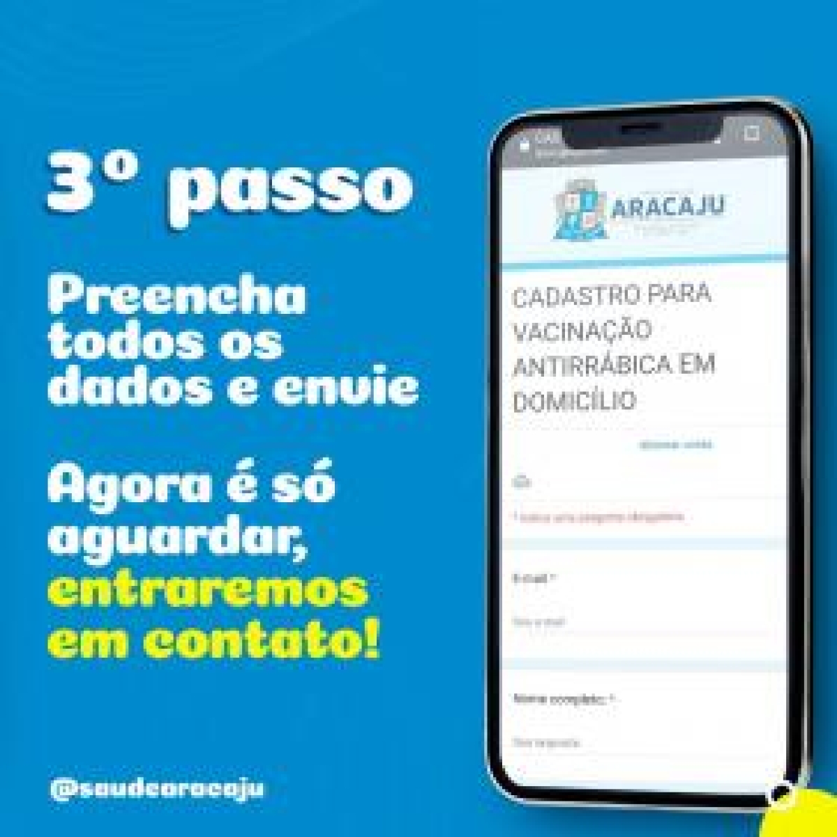 Arte: Ascom | SMS | Prefeitura de Aracaju