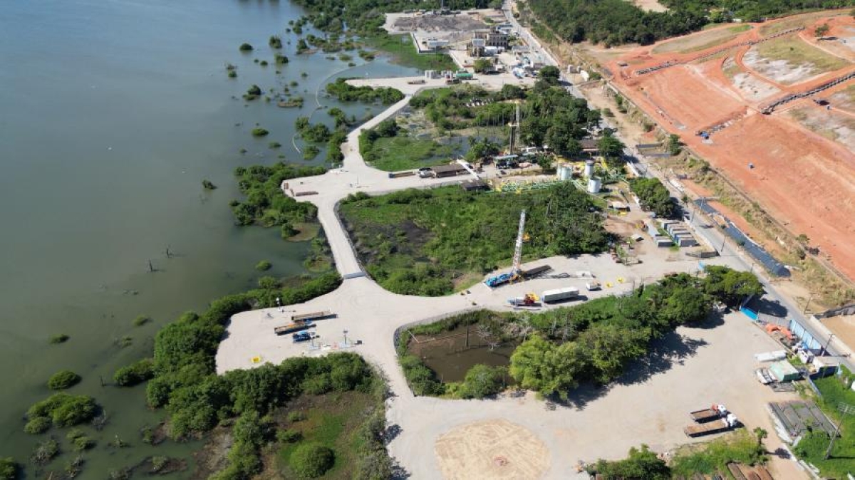 Mina 18, da Braskem, pode desabar a qualquer momento - Foto: Gilberto Júnior | Secom